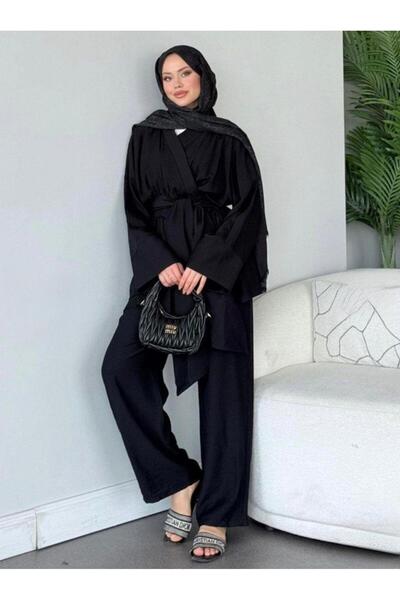 KILIF STORE Belly Tie Modal Set