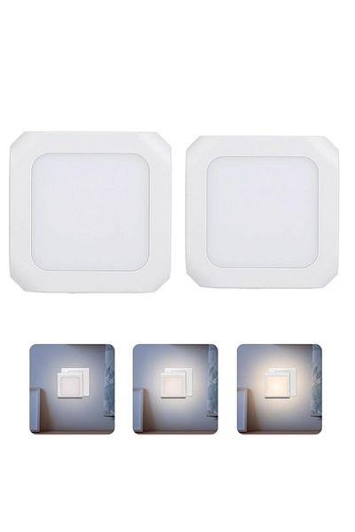 Generic QUEENADA 2 Pack Children's Night Lights - LED Nightlights Plug in Wall with Auto Dusk to Dawn Senso