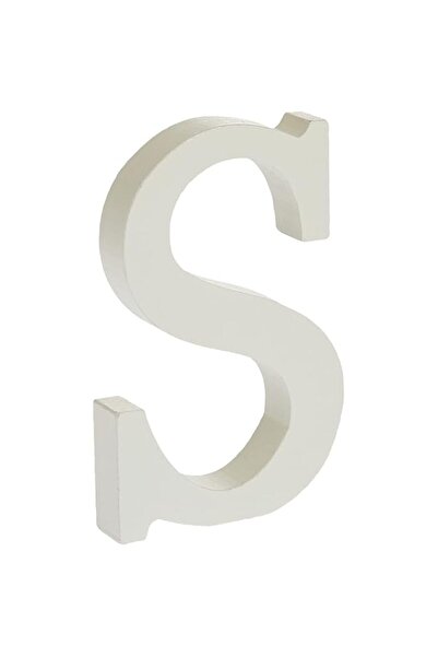 Generic Rosymoment Alphabet S Wooden Decorative Wall Letter for Children's Be...