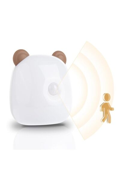 Generic ضوء ليلي LED مزود بمستشعر حركة من Azonee، مصباح ليلي قابل لإعادة الشح...