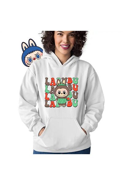 OEM Women's Labubu Melon Sweatshirt