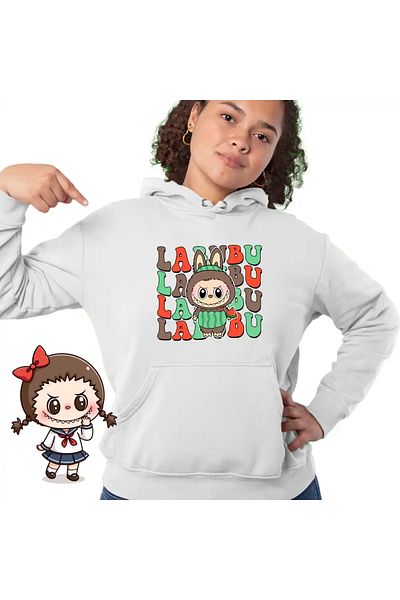 OEM Women's Labubu Melon Sweatshirt