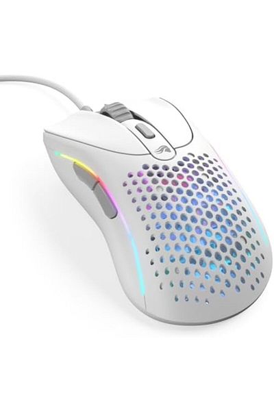 Glorious Gaming Mouse - Model D 2: Wired, Ultra-Lightweight, White