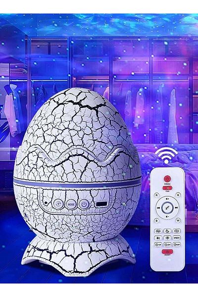 Generic Shopit Star Projector, Dinosaur Egg Starry Light with Wireless Music Player, Nebula,Timer & Remote