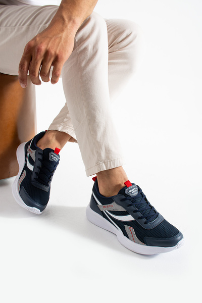 Spor Model Casual Sneakers Sneaker Lace-Up Unisex Comfortable and Ergonomic Sneakers Breathable