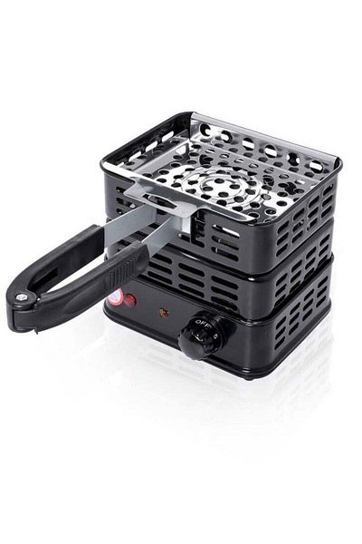 LC Electric Coal Ignition Stove Stainless Steel 1000W