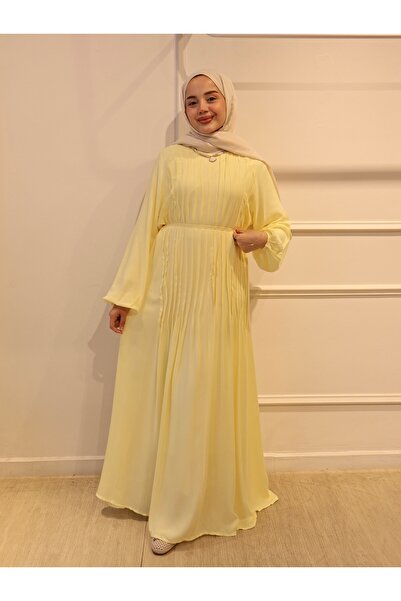 Minu Prive Uzun Drapeli Kadın Elbise