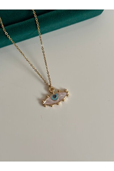 MİOSA قلادة من الفولاذ باللون الأزرق