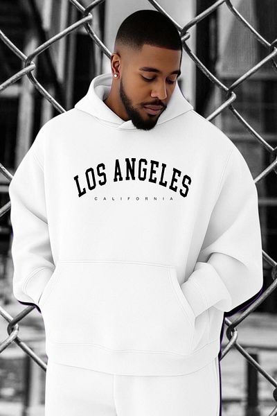 BENROMA Los Angeles Printed Sweatshirt