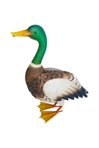 Mercaton Garden decoration, MagicHome, wild duck, metal, 37×16.5×47 cm