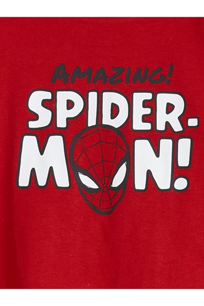 LC Waikiki LCW Kids YENİ SEZON Spider-man Baskılı Erkek Çocuk Pijama Takım