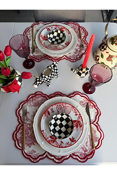 NC Home Design French Model Red American Service