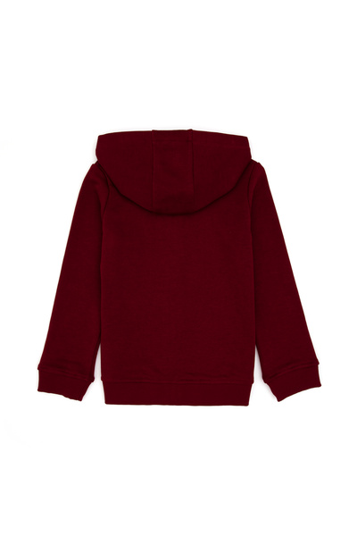 U.S. Polo Assn. Girl's Burgundy Basic Sweatshirt 50316837-Vr014