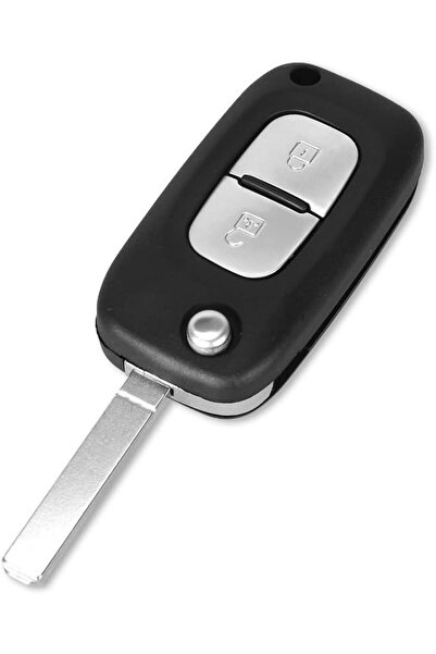 TECHSTAR Carcasă cheie auto pentru Renault Kangoo, Clio, Twingo - 2 butoane