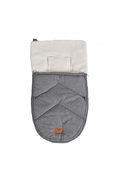 Cangaroo Luxe stroller winter bag, 75x40 cm, Grey