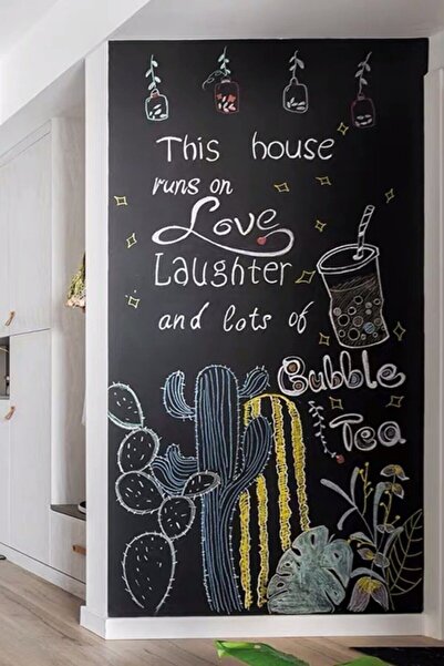 Munico Yapışkanlı Beyaz Yazı Tahtası Plan Proje İş Ofis Ev Uyumlu Esnek Kara ...