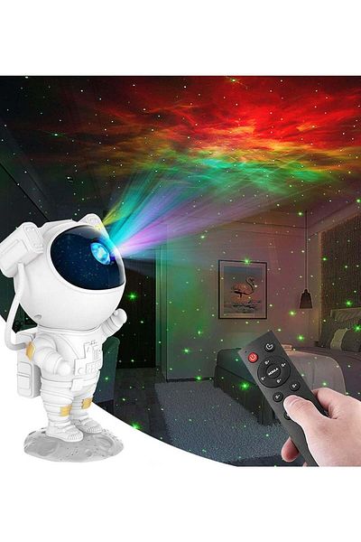 Generic Astronaut Star Projector Night Lights, Kids Room Decor Aesthetic,Astronaut Nebula Galaxy Projector