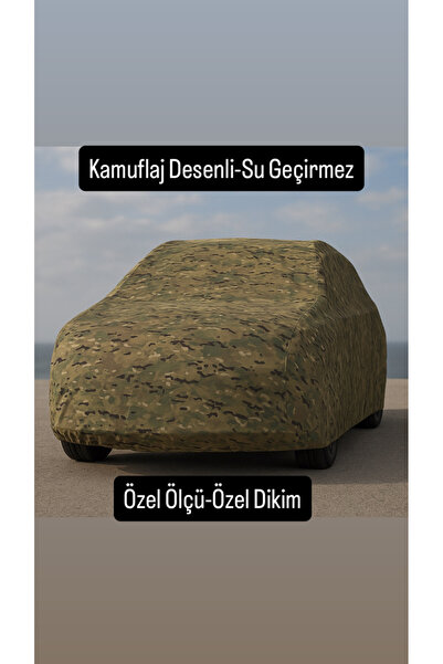 içel çadır Kuga 2020–2025 Uyumlu Özel Ölçü Kamuflaj Desenli Su Geçirmez Pamuk...