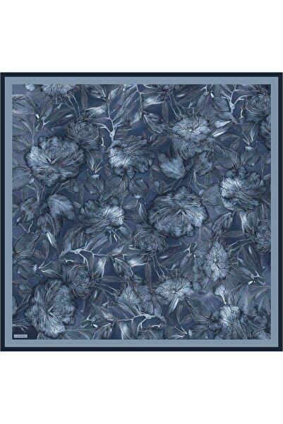 Armine Eșarfă de mătase 2026 iarnă - 9409-34 Indigo Twill