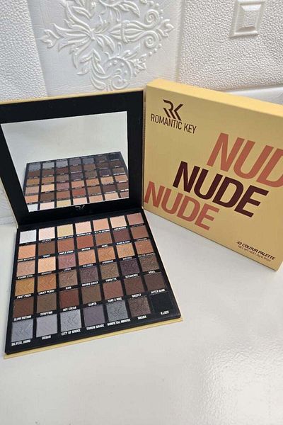 ROMANTIC KEY Premium Nude Eyeshadow Palette (42 Colors)