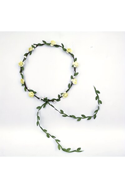 Fiyonks Atölye Coroană cu design special floral |   Accesoriu pentru domnișoa...