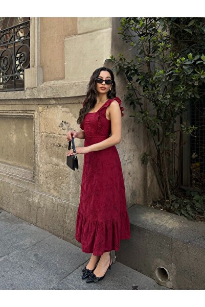 ZTO Women's Back Tie Detail Lined Fisto Dress