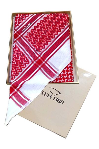 Luisi Louis Figo Red Men's Casual Shemagh