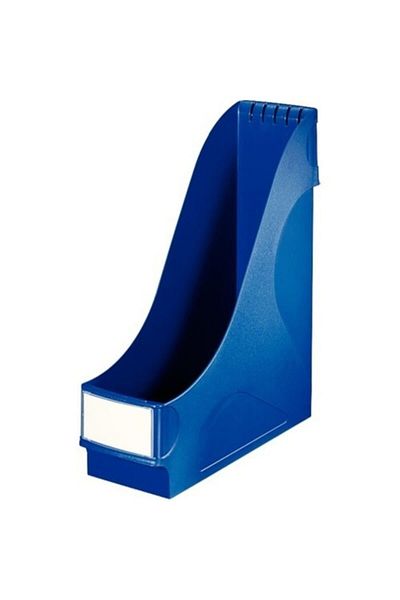 Leitz Cutie Dosar Suport pentru reviste Plastic 9,8 x 31,8 x 29,1 Cm Suport pentru reviste albastru