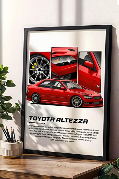 Saturn Tablou cu cadru Toyota Alezza - Poster Toyota Car