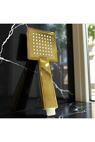 YAPI KALİTE Kare Gold Renkli Modern Duş Başlığı