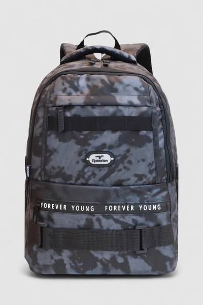 Relaxion 2052-Camouflage Top Quality Unisex Anatomical Back Supported Daily, Sports and School Backpack