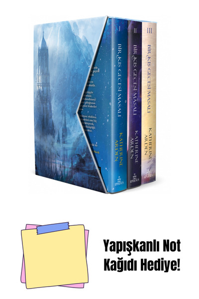Ephesus Yayınları SET- BİR KIŞ GECESİ MASALI (3 KİTAP), CİLTLİ + Yapışkanlı N...