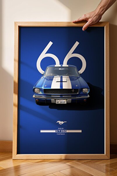 Saturn 1966 Ford Mustang Shelby GT350 Uramljena slika - Posebno izdanje autom...