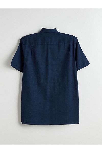 LC Waikiki Create Your Style from Uzg Store |   Regular Fit Short Sleeve Dobby Men's Shirt