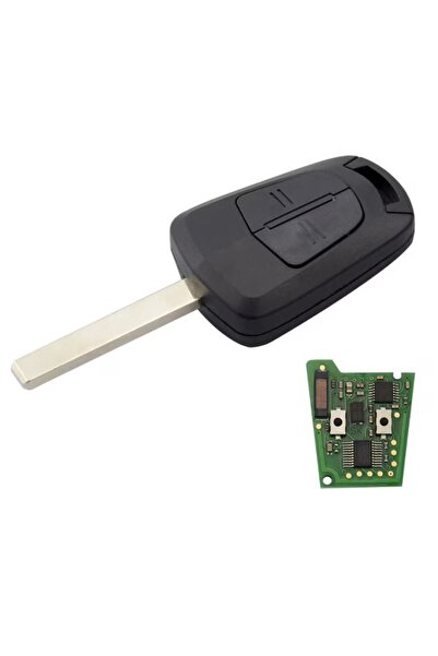 TECHSTAR Πλήρες κλειδί αυτοκινήτου, συμβατό Opel Astra H, Corsa D, Zafira B, ...