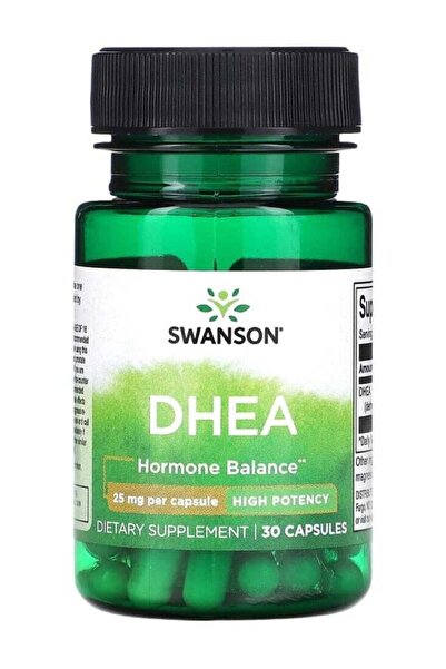 SWANSON , DHEA، مرتفع، 25 ملغ، 30 كبسولة