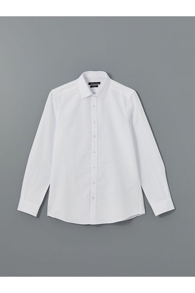 LC Waikiki Quality Parts from Çelebi Store |   Slim Fit Long Sleeve Poplin Men's Shirt