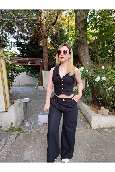 Esperar Set de pantaloni cu vestă dublă