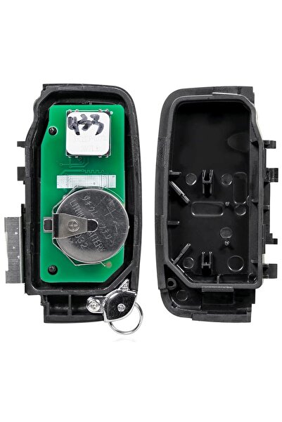 TECHSTAR Cheie auto programabilă completă 433MHz, cu 5 butoane, cip PCF7945, compatibilă cu Land Rover