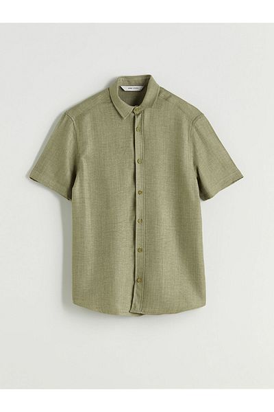 LC Waikiki Quality Parts from Celebi Store |   Regular Fit Short Sleeve Men's Shirt