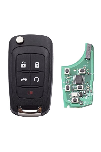 TECHSTAR Cheie auto programabilă completă, compatibilă cu Chevrolet Captiva, ...