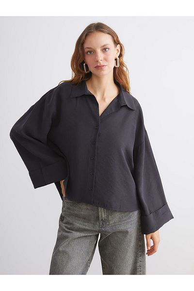 LC Waikiki Quality Parts from Celebi Store |   Oversize Modal Blend Women's Shirt