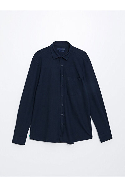 LC Waikiki Selecții strălucitoare de la Shining Store |   Cămăși pentru bărbați cu mânecă lungă și cu o formă normală