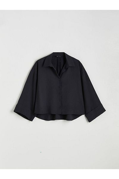 LC Waikiki Quality Parts from Celebi Store |   Oversize Modal Blend Women's Shirt
