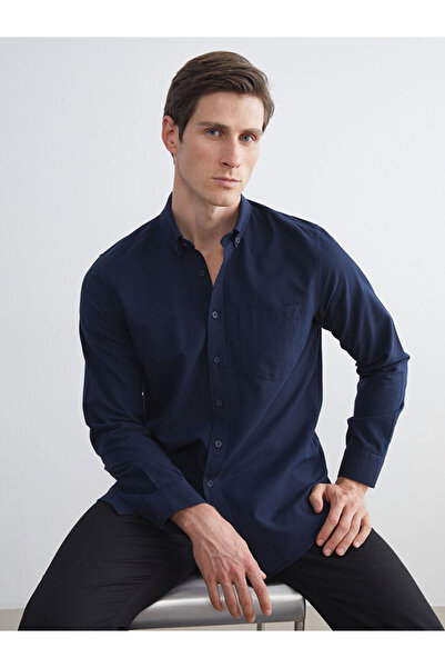 LC Waikiki Timeless Recommendations from Timeless Store | Regular Fit Long Sleeve Oxford Men's Shirt