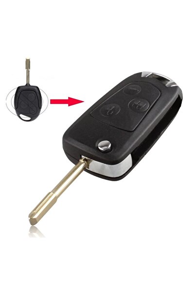 TECHSTAR Carcasă cheie pentru Ford – compatibilă cu lama FO21, conversie chei...