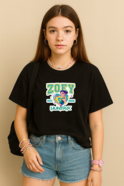 BLITZ ISTANBUL Γυναικείο μπλουζάκι με στάμπα Kpop Demon Hunters Zoey