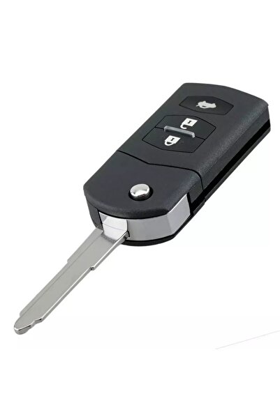 TECHSTAR Carcasă cheie auto completă, 3 butoane, 433MHz, SKE126-01, cip ID63 pe 80 de biți – Compatibilă cu