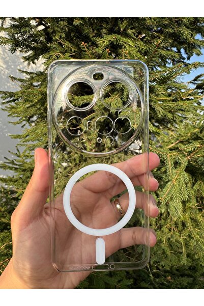 Deppo Trend Xiaomi Mi 15 Ultra Uyumlu Kılıf Sert Sararmaz Magsafe Kamera Koru...