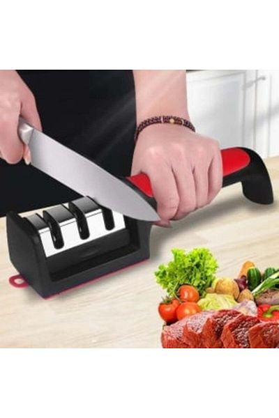 OEM Professional Knife and Scissor Sharpener, 4 Steps